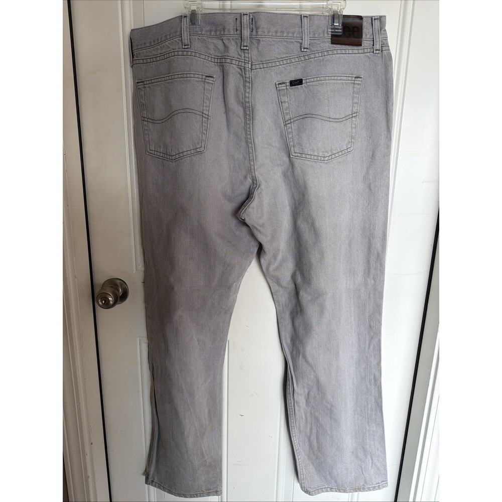 Lee Mens Light Wash Denim Size 42/32 Regular Fit